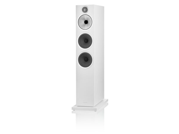 BW 603 S3 White Angled Grille Off