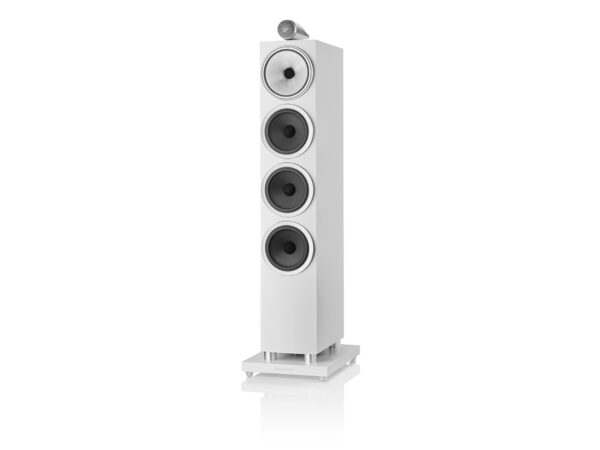 BW 702 S3 Satin White Front Angle