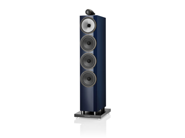 BW 702 S3 Signature Midnight Blue Metallic Angled Grille Off