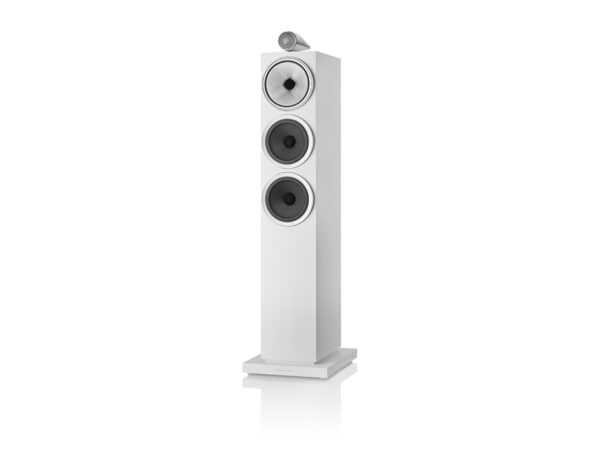 BW 703 S3 Satin White Front Angle