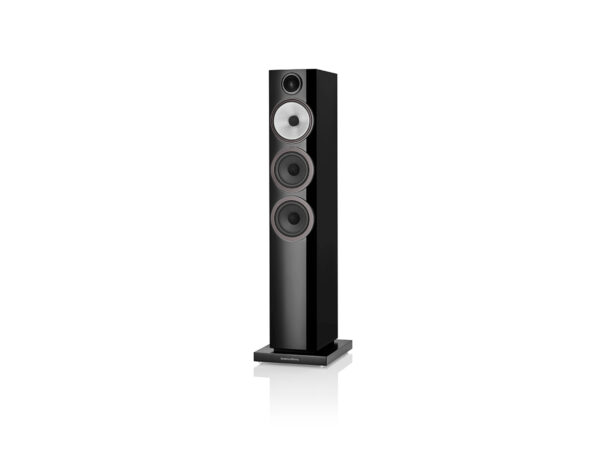 BW 704 S3 Gloss Black Front Angle