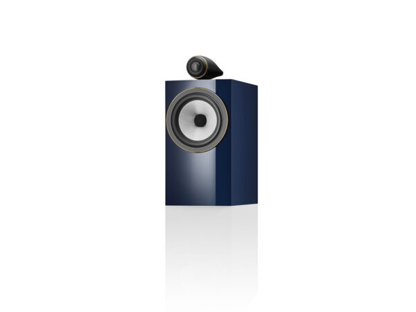 BW 705 S3 Signature Midnight Blue Metallic Angled Grille Off