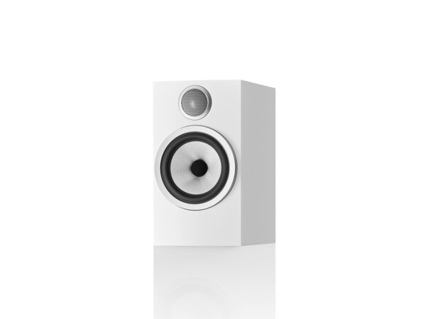 BW 706 S3 Satin White Front Angle