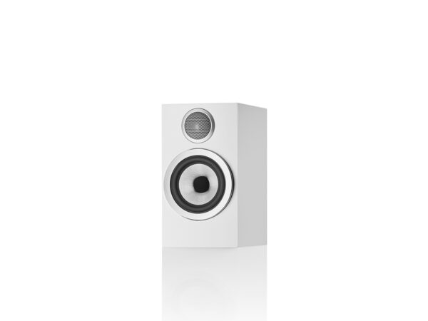 BW 707 S3 Satin White Front Angle