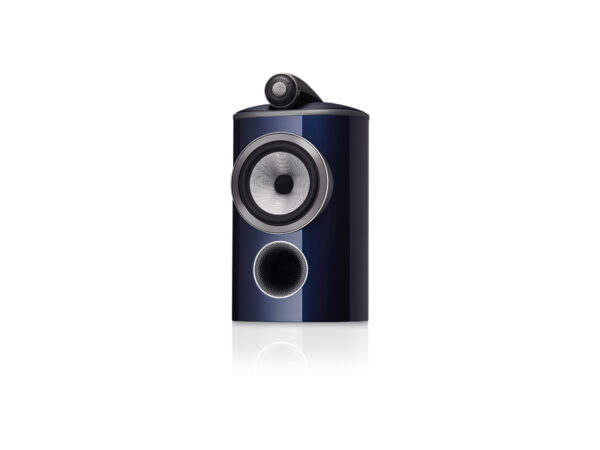 BW 805 D4 Signature Midnight Blue Metallic Angled Grille Off