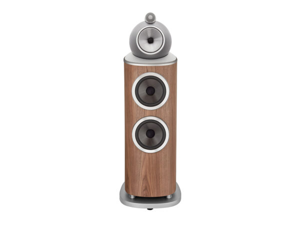High 802 D4 Satin Walnut Front Grille Off
